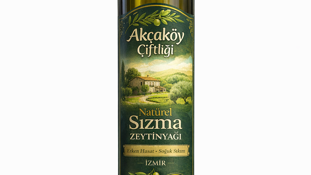 Zeytin Yağı Etiketi