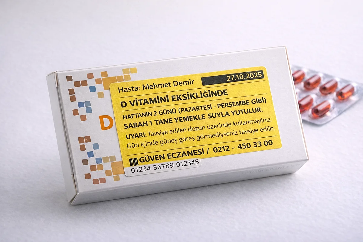 Eczane Etiketleri